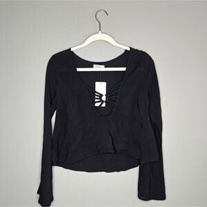 Tobi Caged Long sleeve top